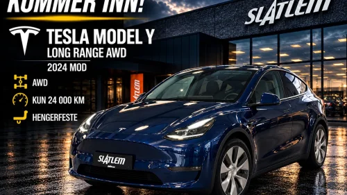 TESLA Model Y AWD Longrange,hengerfeste,panorama++