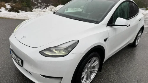 TESLA Model Y LR AWD service lakkforsegling nybilgaranti