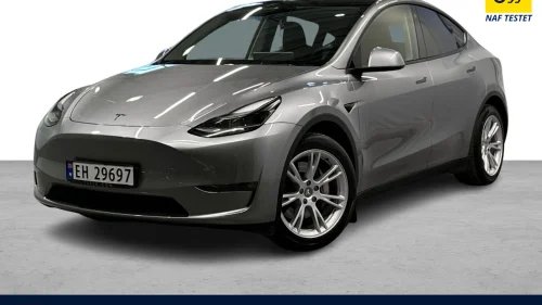 TESLA Model Y LongRange/Tilhengerfeste/AP/V.pumpe/R.Kam/Skinn/AWD