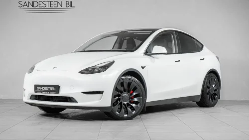 TESLA Model Y PERFORMANCE/SKINN/KAMERA/HENGERFESTE/PANO/AUTOPILOT