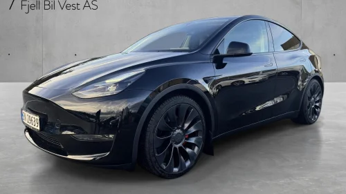 TESLA Model Y Perfomance Norsk Krok AP Skinn Hifi Vinterpakke 21+21