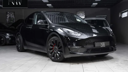TESLA Model Y AWD Performance Autopilot Varmepumpe Krok 1-eier LAV.KM