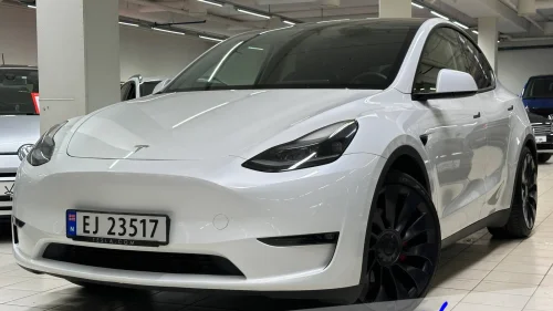 TESLA Model Y Perfomance | Premium | 4WD | AP4 | 1 Eier | Krok +++