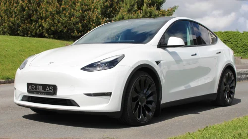 TESLA Model Y Performance AWD 21" Hengerfeste Panorama 1 Eier++