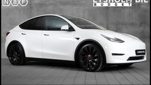 TESLA Model Y Performance/Premium/2x Uberturbine/Hengerfeste/Skinn