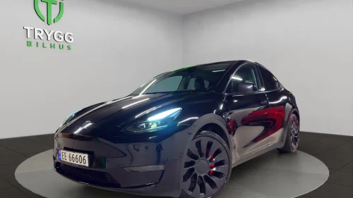 TESLA Model Y Performance AWD LR / Ny-EU / Hengerfeste / Garanti
