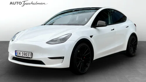 TESLA Model Y Performance AWD, Autopilot, Premium, LED, Perlemor, 21"