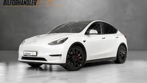 TESLA Model Y Performance 21"+21"/Krok/EAP/Skinn/Premium/Norsk