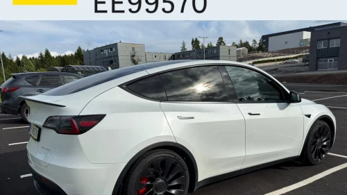 TESLA Model Y Performance / NAF-test / EU / nye dekk / ekstra utstyr