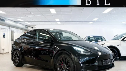 TESLA Model Y PERFORMANCE kun 58 TKM AWD WLTP 514KM TAR INNBYTTE!