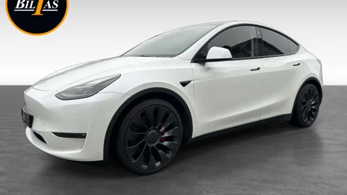 TESLA Model Y Performance, AWD, H-feste, S/V, premium