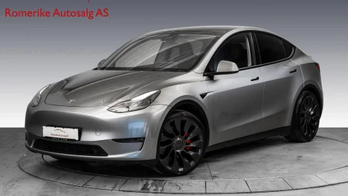 TESLA Model Y grå performance 21"+21"/ Ryenz/ Premium/ Krok