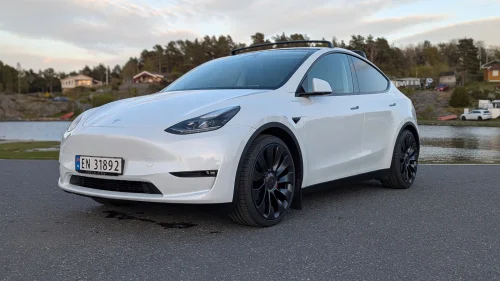 TESLA Model Y Performance-Fri omreg-21" v. hjul-Hengerfeste