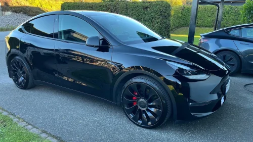TESLA Model Y Performance AWD, Berlin, Coating, PPF, sensorer