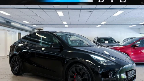 TESLA Model Y AWD PERFORMANCE WLTP H. FESTE AUTOPILOT TAR INNBYTTE!
