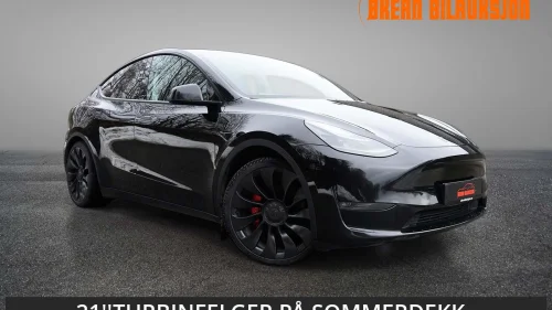 TESLA Model Y Performance GARANTI/-Skinn-Panorma-Norsk-Acc-