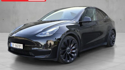 TESLA Model Y Performance AWD, Skinn,Navi,Norsk Bil,Krok