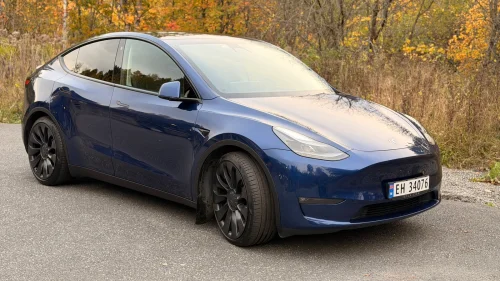 TESLA Model Y AWD Performance Krok/Skinn/ACC/AP/Pano/360/1eier