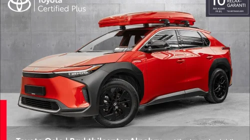 TOYOTA BZ4X AWD Executive, hengerfeste og takboks