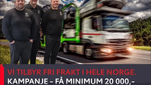 TOYOTA BZ4X AWD Active Tech Innbyttekampanje. Tectylert.