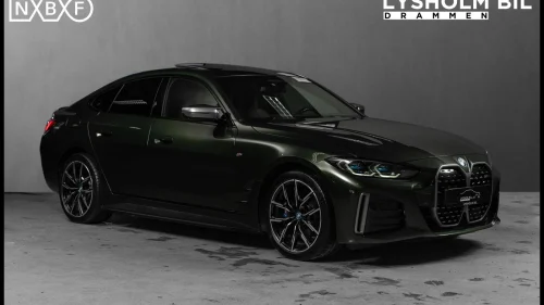 BMW i4 M50 M50 Supercharged M-Sport /Krok/H&K/glasstak/Laserlys/++
