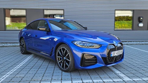 BMW i4 M50 Supercharged M50, hengerfeste, laserlys, Harmann