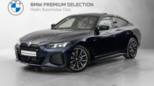 BMW i4 M50 xDrive Fully Charged, M Sport Skinn, El. h. feste, El. seter,