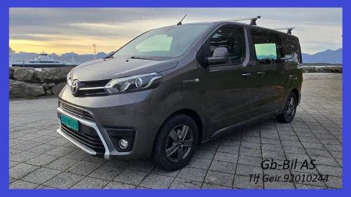 TOYOTA PROACE 75kWt/L2/330km/krok/Kam/2xskyvvedør/Nav/9mndGARANTI