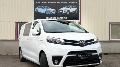 TOYOTA PROACE Electric - 2021 - 313 km rekkevidde - 136 hk  SEE PRIS