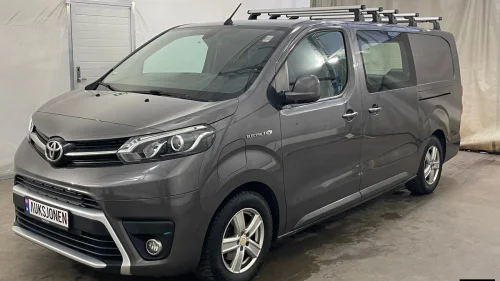 TOYOTA PROACE ELECTRIC 75 KWH 136 HK AUT NAVI KAMERA CRUISE SKYVEDØRE