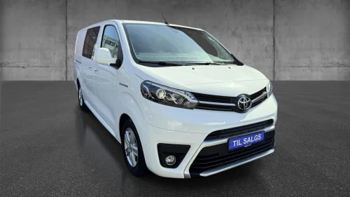 TOYOTA PROACE 75KW/ WLTP 310KM/AUTO / L2 / 3 SETER/ R.KAMERA/DAB/KROK