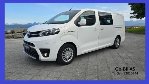 TOYOTA PROACE 75kWt/L2/330km/krok/Kam/2xskyvvedør/Nav/
