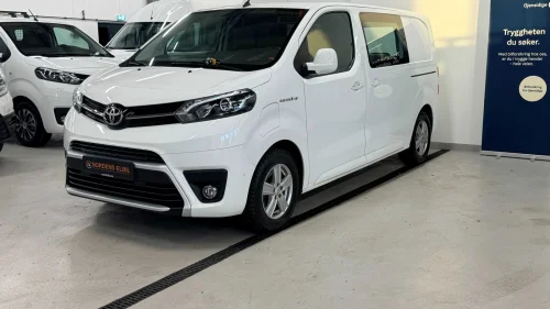 TOYOTA PROACE 75kWh/10år-garanti/L1/krok/2skyvedør/EU10.2027/