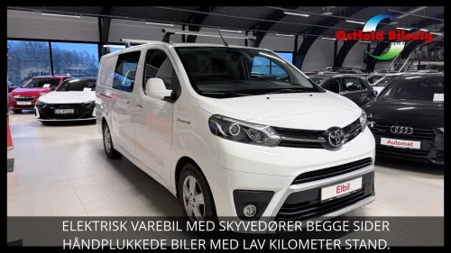 TOYOTA PROACE L2 COMFORT ELECTRIC 75KW WLTP 310 RYGGEKAMERA NAVI KROK