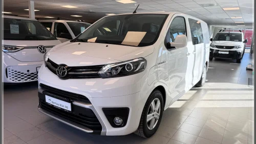 TOYOTA PROACE Electric 75kWh/Doble dører bak/R.Kam/2 x Skyvedør/Krok