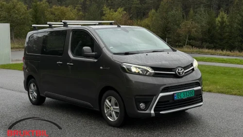 TOYOTA PROACE EV 75 kWt - Medium - Comfort - Krok - Cruise - Skyvedør