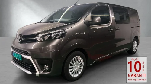 TOYOTA PROACE Electric 75 kWh Comfort / L1H1 / Sidehengslede bakdører
