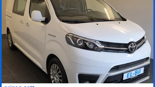 TOYOTA PROACE 136HK 75kWh LONG RANGE 313KM/KAM/KROK/NAVI/NYBILGARANTI