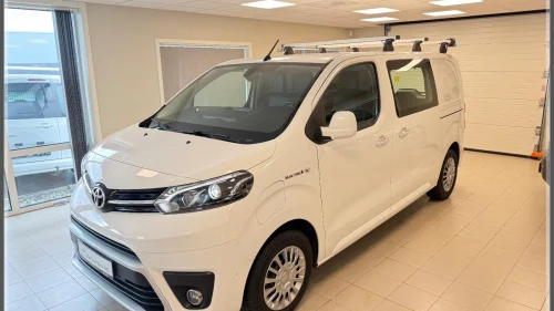 TOYOTA PROACE Electric 75kWh/Doble dører bak/R.Kam/2 x Skyvedør/Krok