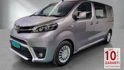TOYOTA PROACE Electric 75 kWh Comfort // L1H1 // 2 x Skyvedør / Krok