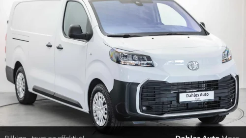 TOYOTA PROACE 75kw 345km WLTPHengerfeste/ L2/429.900,- eks mva