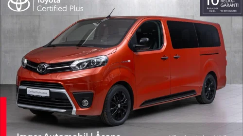 TOYOTA Proace Electric Lang Ex. Family Black Pack INNBYTTEKAMPANJE