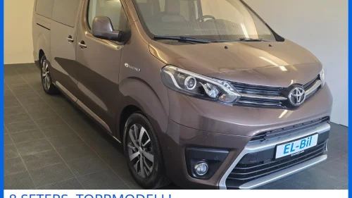 TOYOTA Proace VERSO 8-SETER LR /KAM/SKINN/PANO/NAVI/HUD/NYBILGARANTI/