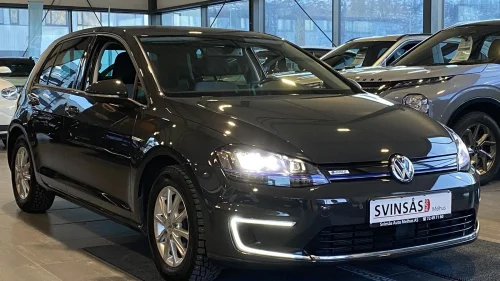 VOLKSWAGEN GOLF e-Golf, Comfortline, LAV KM, servicer fulgt, Meget pen