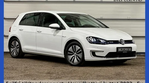 VOLKSWAGEN GOLF E-golf, Keyless, DynAudio, Hovedbatteri byttet 2023