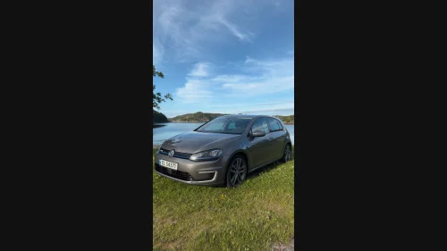 VOLKSWAGEN GOLF E-GOLF, EU-OK til 2027, Skinn, Dynaudio