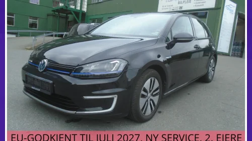 VOLKSWAGEN GOLF E-GOLF 116 HK AUTOMAT, RYGGEKAMERA, VARMEPUMPE, GARANTI