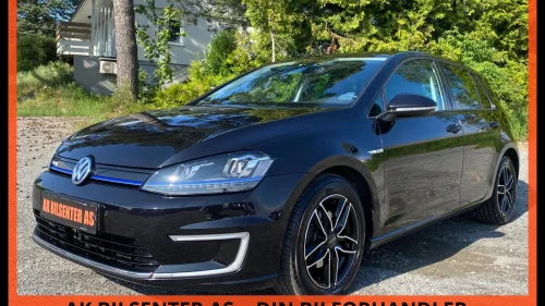 VOLKSWAGEN GOLF E-Golf, SKINN, RYGGEKAMERA, LAV KM-STAND
