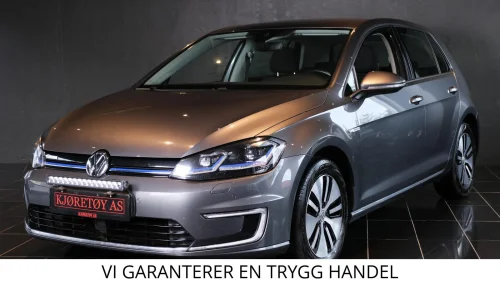 VOLKSWAGEN GOLF e-Golf / Navi / Ryggekamera / Acc / 12mnd GARANTI