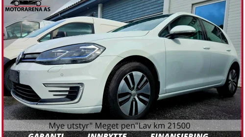 VOLKSWAGEN GOLF E-GOLF/ UNIK LAV KM/SOM NY/ACC/APP/DAB+/1 EIER/+++